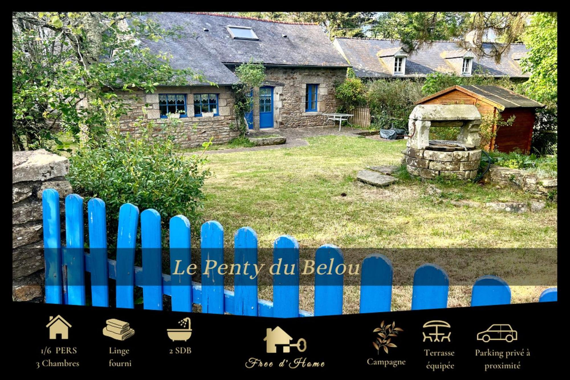 Penty Du Belou, Cozy, En Pleine Campagne, 1 A 6 Personnes * Mellac